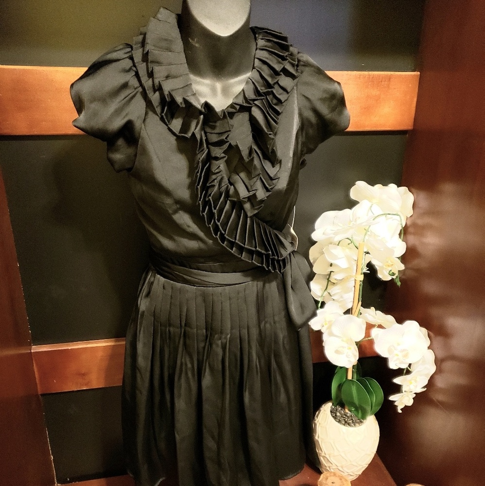 Black Wrap Dress
